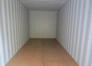 CONTENEDOR DE TRANSPORTE DE 20 PIES GRIS-NUEVO